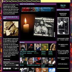 Screenshot: The Jazz Network