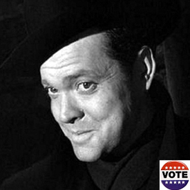 Orson Welles as Harry Lime in The Third Man (1949)