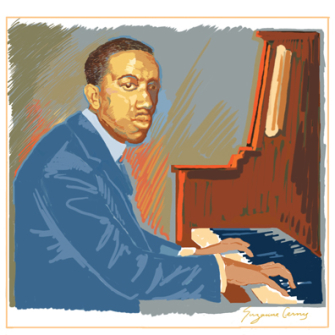 James P. Johnson by Suzanne Cerny