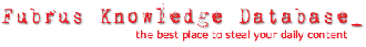 Fubrus Knowledge Database logo