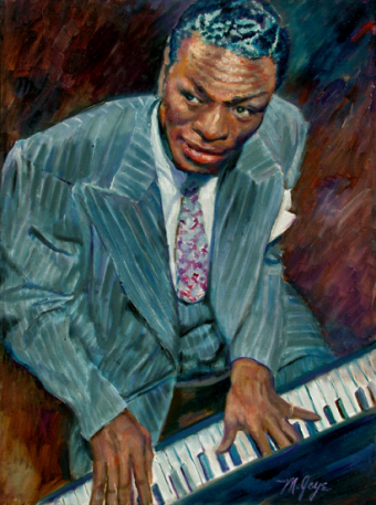 Nat King Cole by Merryl Jaye 