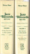 Jazz Records, 1897-1942 Jazz Records, 1897-1942