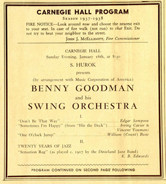  Benny Goodman 