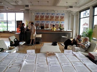 Press Room at the Montreal Jazz Festival